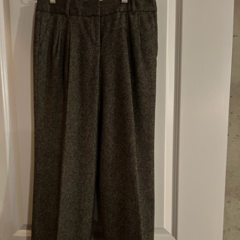 Brown tween high waisted slacks